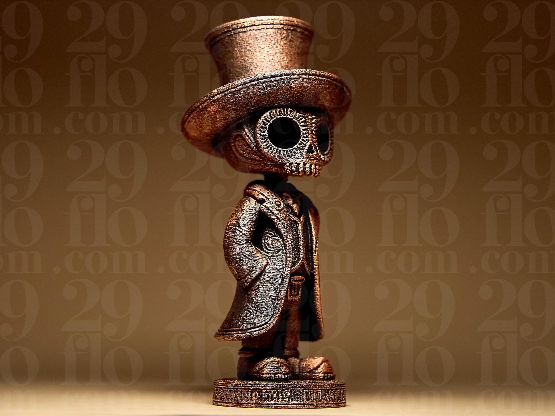 Dia de los Muertos - Gentleman Figurine - Unpainted Collectible