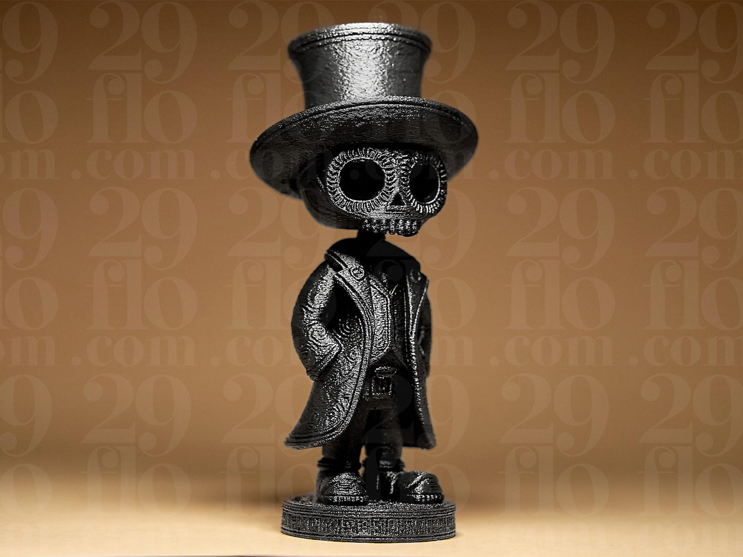Dia de los Muertos - Gentleman Figurine - Unpainted Collectible