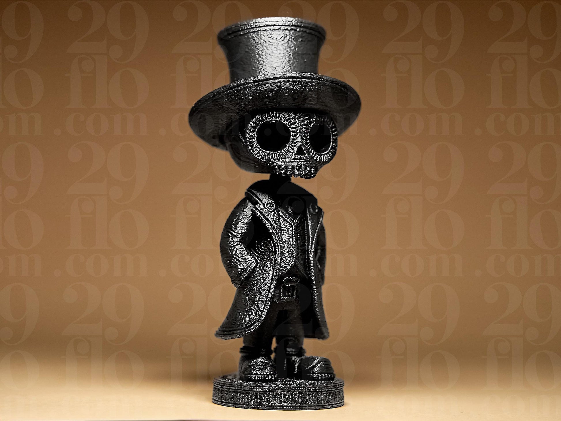 Dia de los Muertos - Gentleman Figurine - Unpainted Collectible