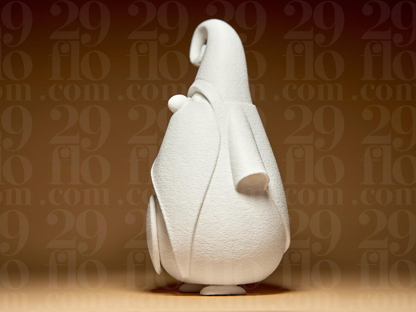 Artistic Santa Claus Gnome - Unique Christmas Collectible