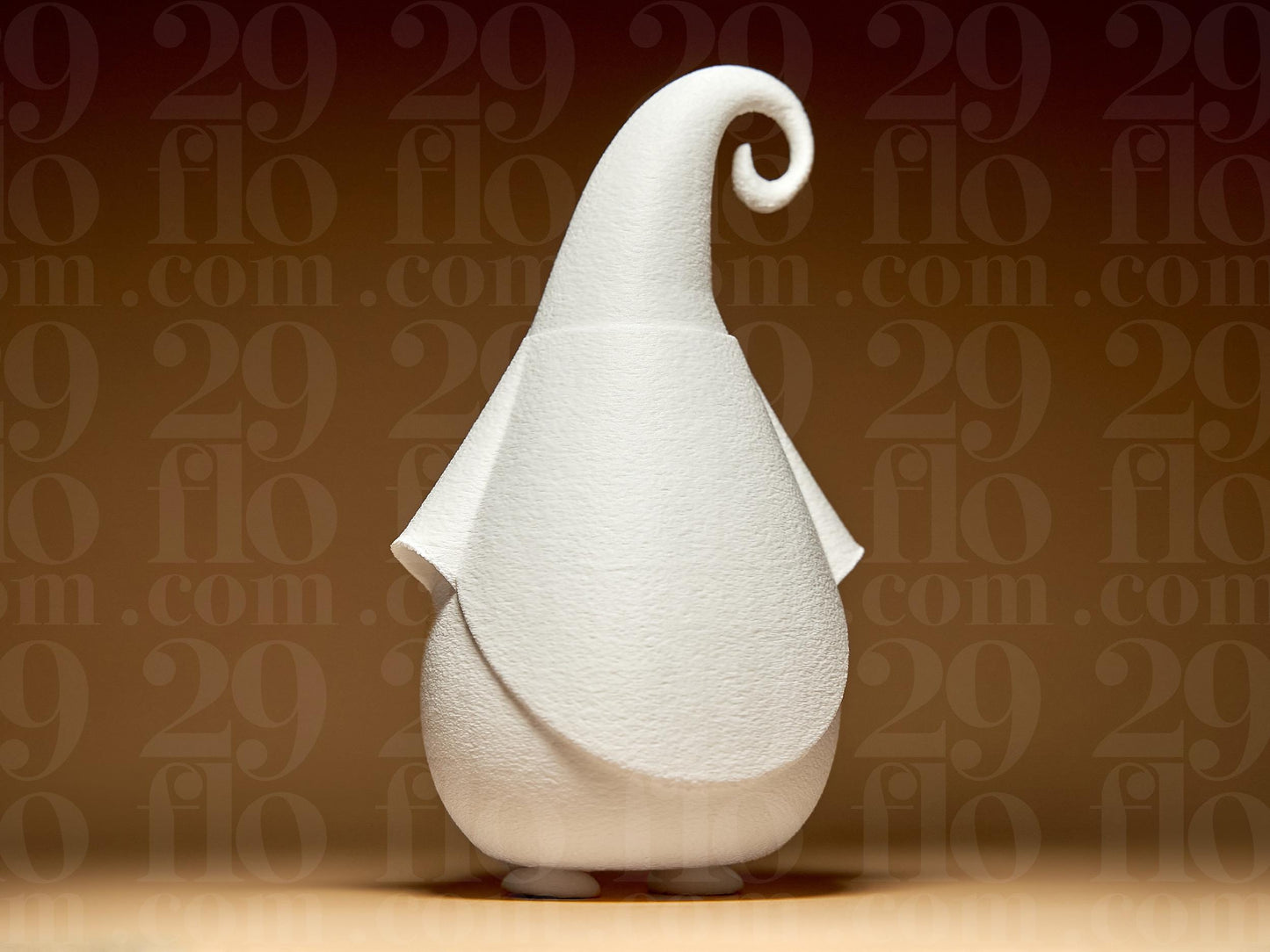 Artistic Santa Claus Gnome - Unique Christmas Collectible