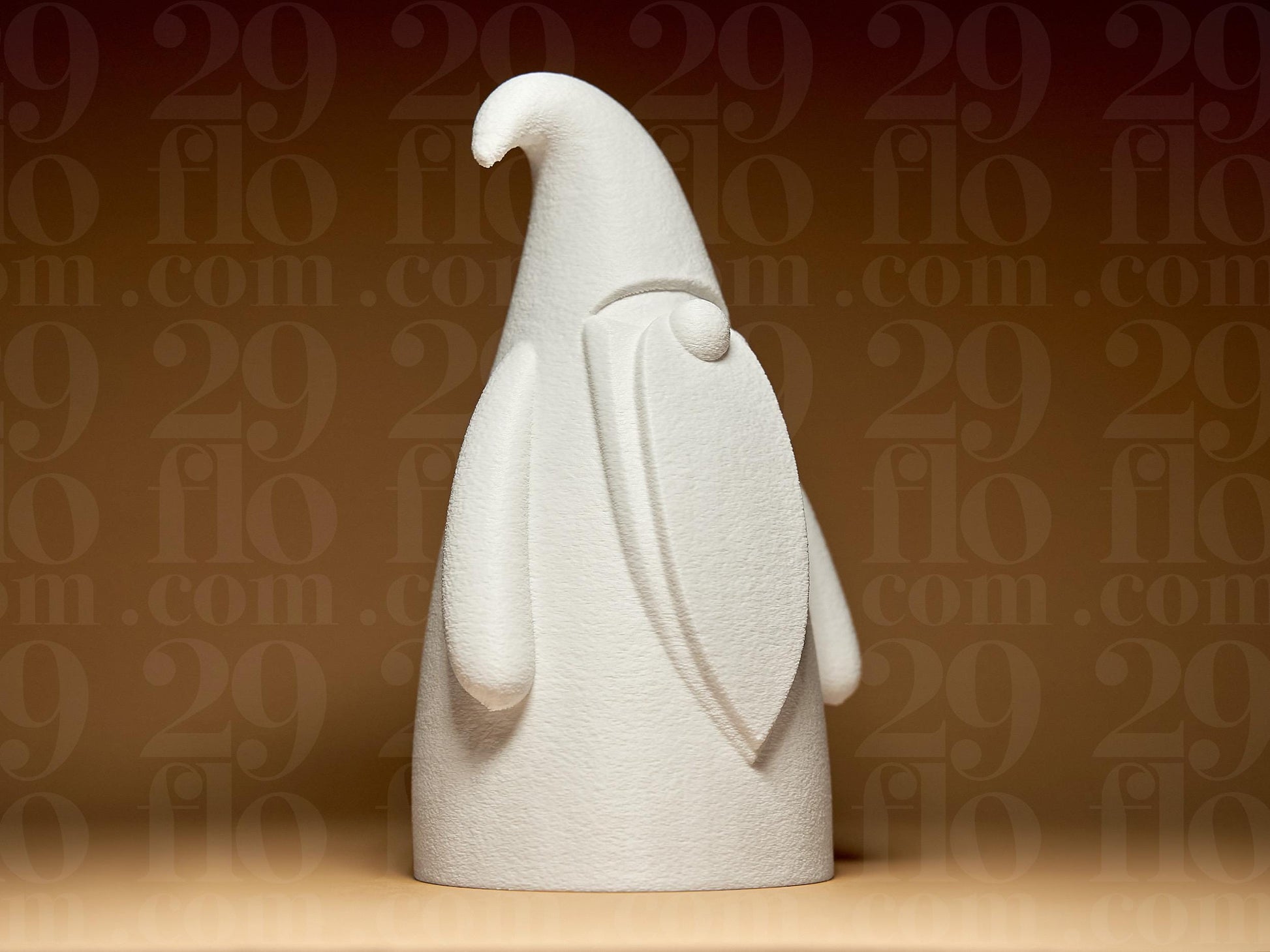 Artistic Santa Claus Gnome - Unique Christmas Collectible