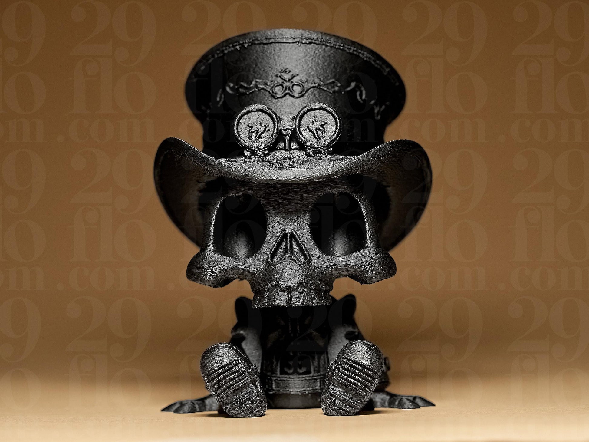 Dia de los Muertos - Gentleman Figurine - Unpainted Collectible