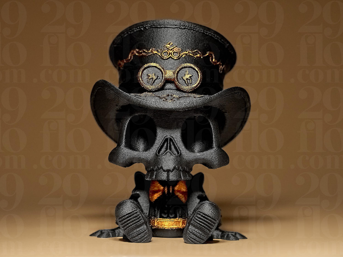 Dia de los Muertos - Gentleman Figurine - Unpainted Collectible