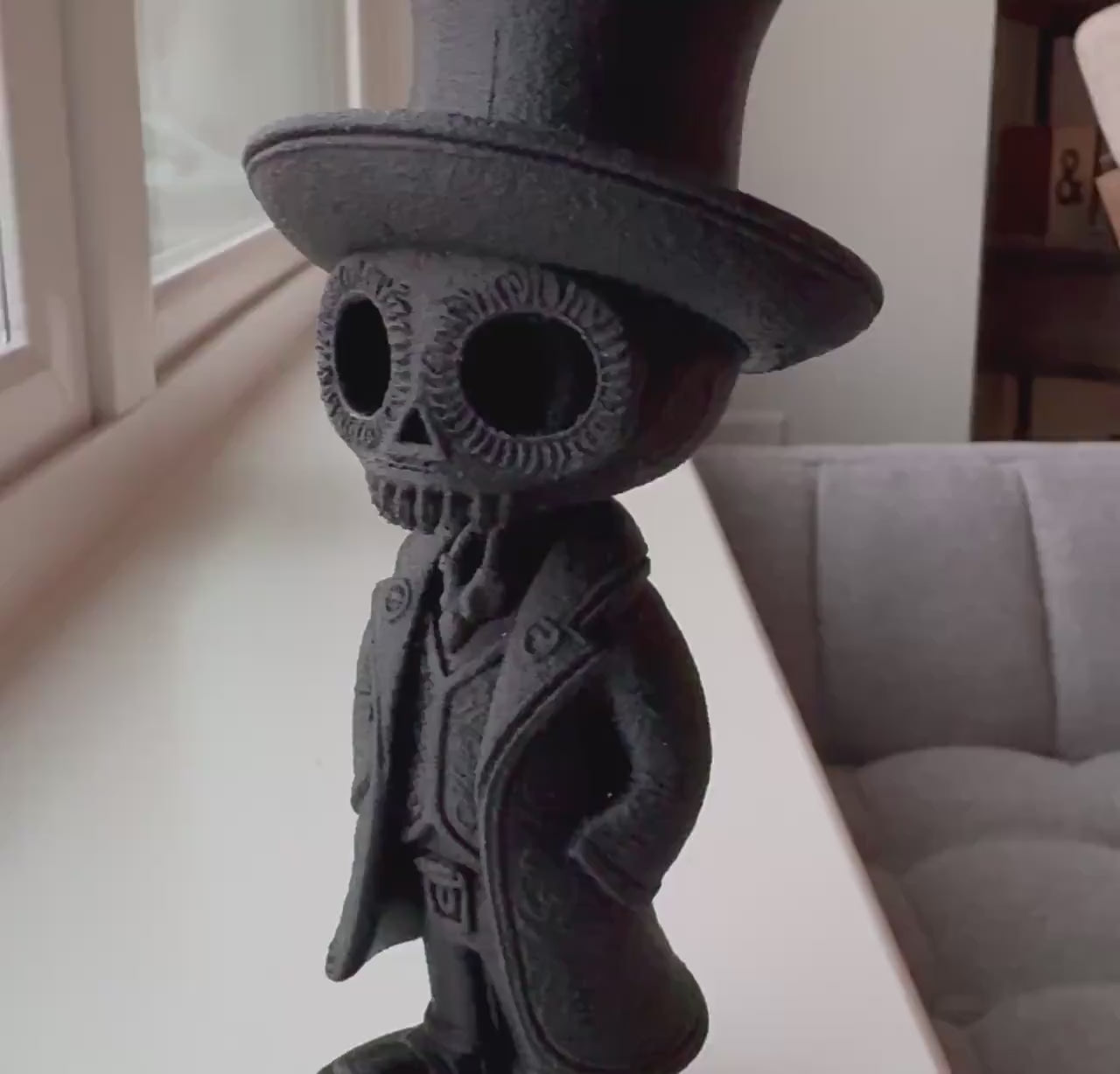 Dia de los Muertos -  Gentleman Figurine - Unpainted Collectible